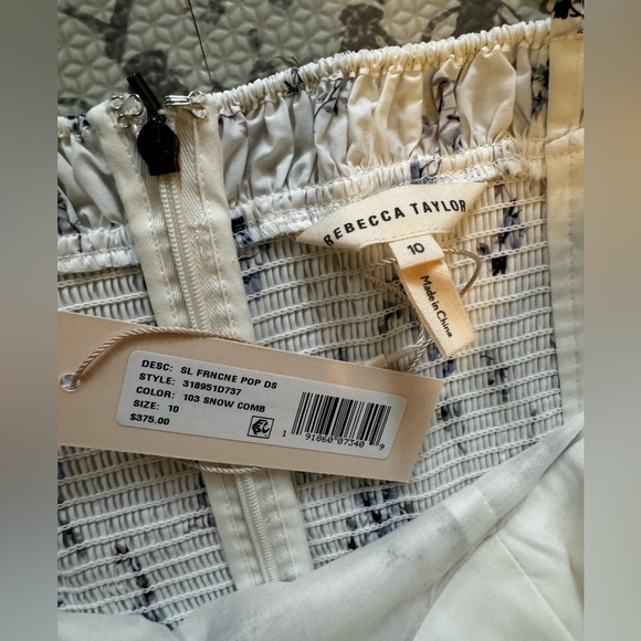 Rebecca Taylor Francine Cotton Midi Dress - Picture 4 of 5